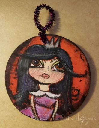Elvira ornament